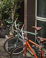 bicycle storage area